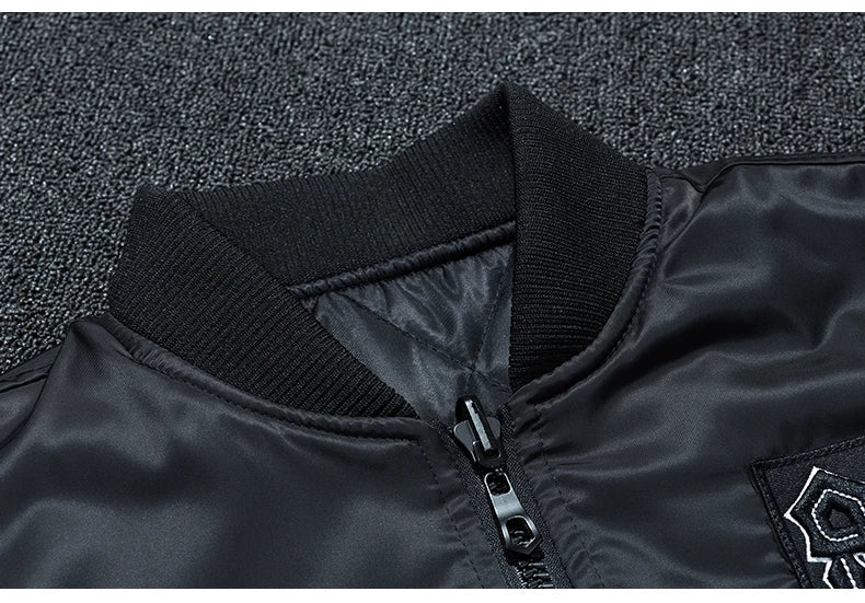 Campera MA1 Aviador para Hombre - Doble Cara Engrosada
