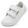 Zapatillas Descalzas para Niños HOBIBEAR |   Cierre de Gancho y Bucle |   Zapatos de punta ancha |   Zapatillas Deportivas Minimalistas Ligeras de Cuero Sintético