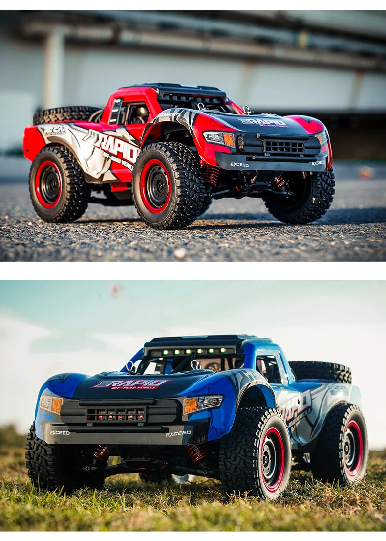 Coche RC Desierto Q130 1/14 4WD Alta Velocidad