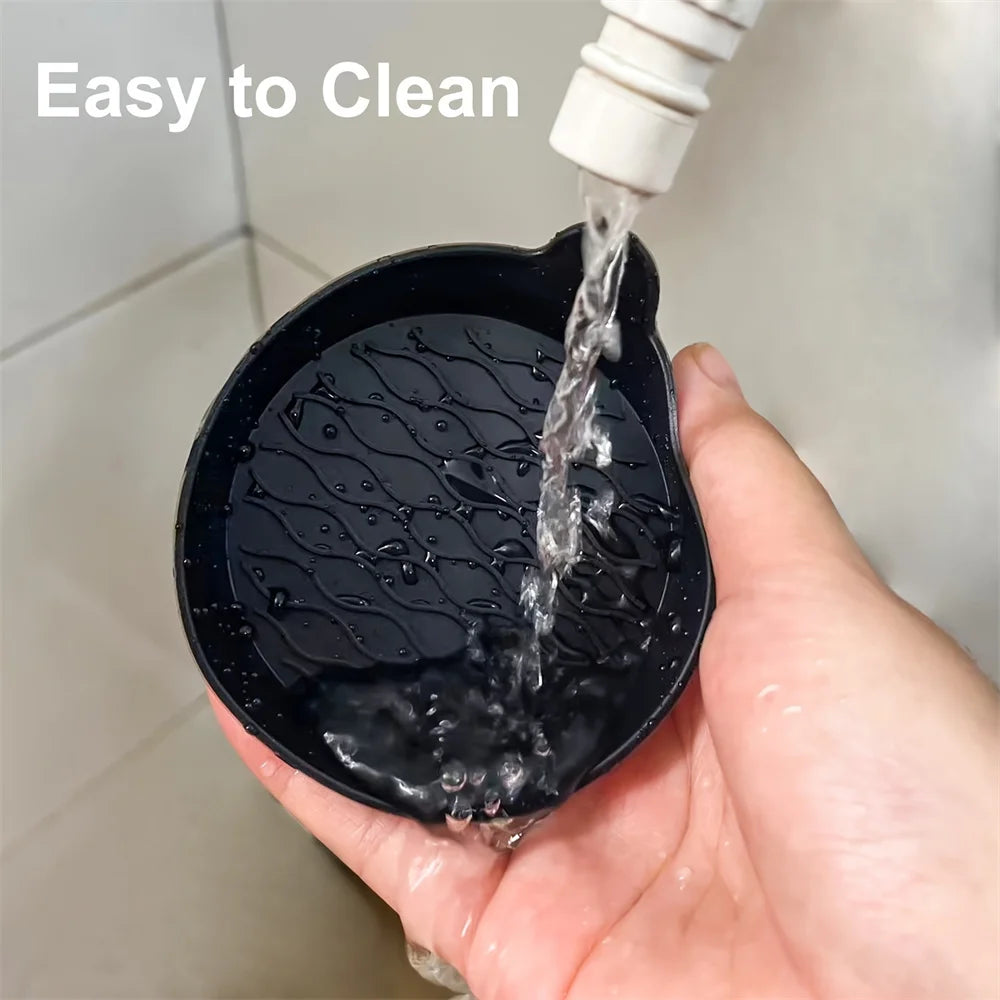 Estera Universal para taza de coche de silicona, estera para taza de agua con orificio medio para coche, estera para taza de agua creativa antideslizante circular para coche