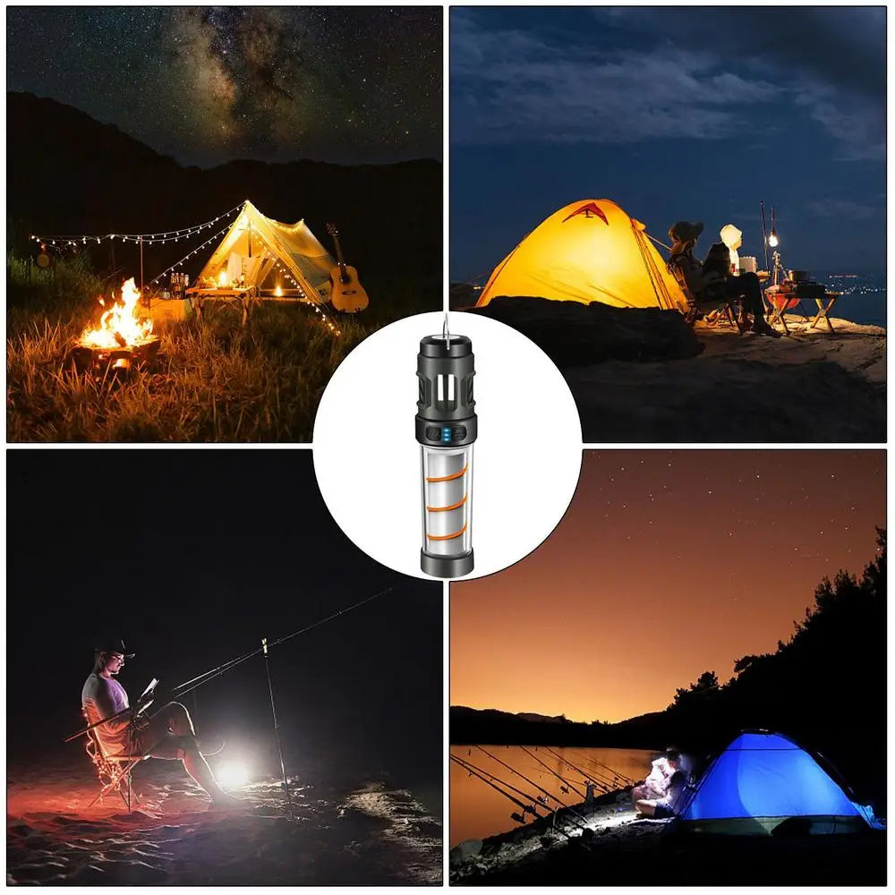 Lámpara Repelente de Mosquitos 3 en 1 para Camping