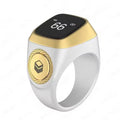 2026 Qibla Smart Zikr Ring elogio Tasbih Tally contador Digital electrónico para musulmanes 5 tiempo de oración recordatorio de vibración impermeable