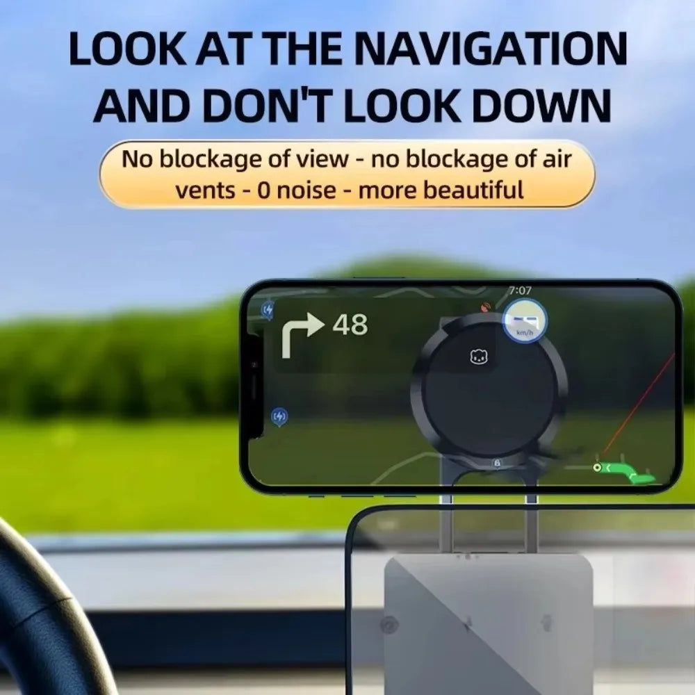 Soporte Magnético para Celular en el Auto con Rotación 360°