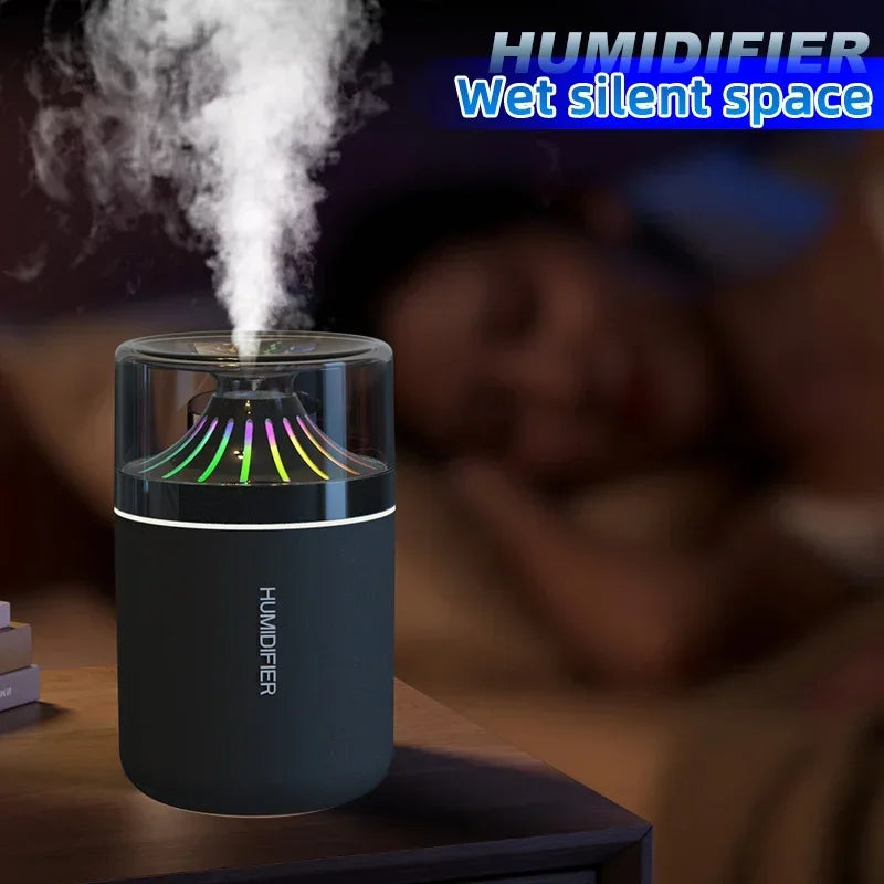 Humidificador para Auto con Luz Ambiente