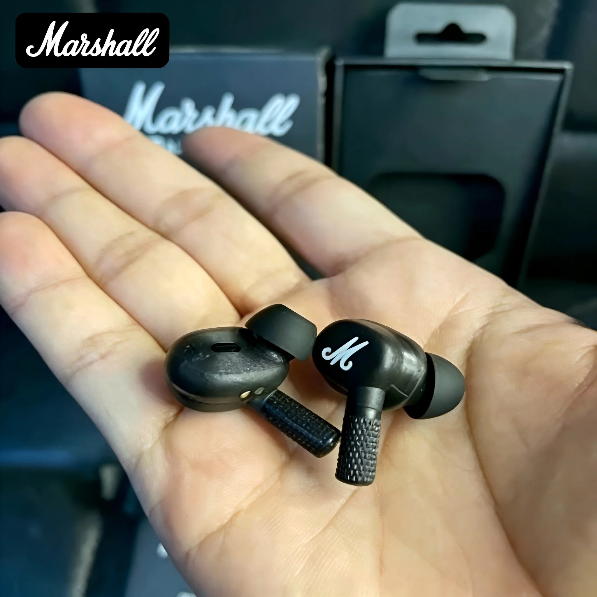 Auriculares Marshall MOTIF ANC TWS Cancelación de Ruido Bluetooth
