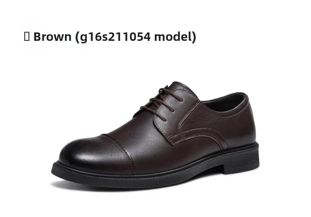 Golden Camel Zapatos informales para hombre, cómodos, antideslizantes, de cuero, con suela suave, zapatos planos para caminar, zapatos de vestir ligeros