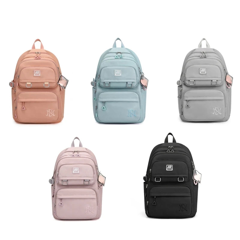 Mochila escolar para niña, mochila para adolescentes, mujeres y niños, mochila escolar rosa para primaria, mochila alta para adolescentes y niños