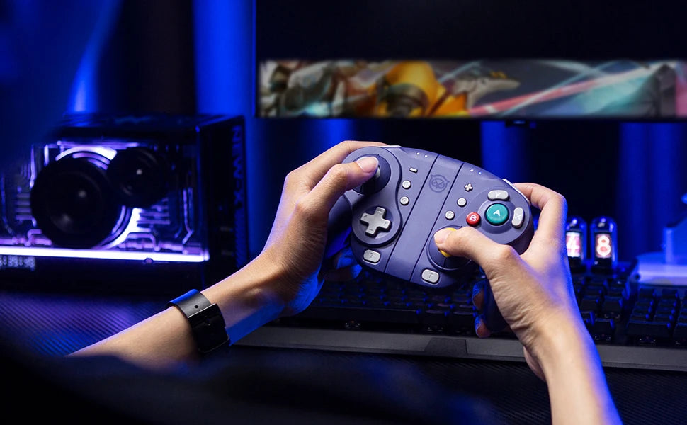 NYXI Wizard Joy-pad inalámbrico para Switch/Switch OLED/Switch Lite Gamepad Joysticks