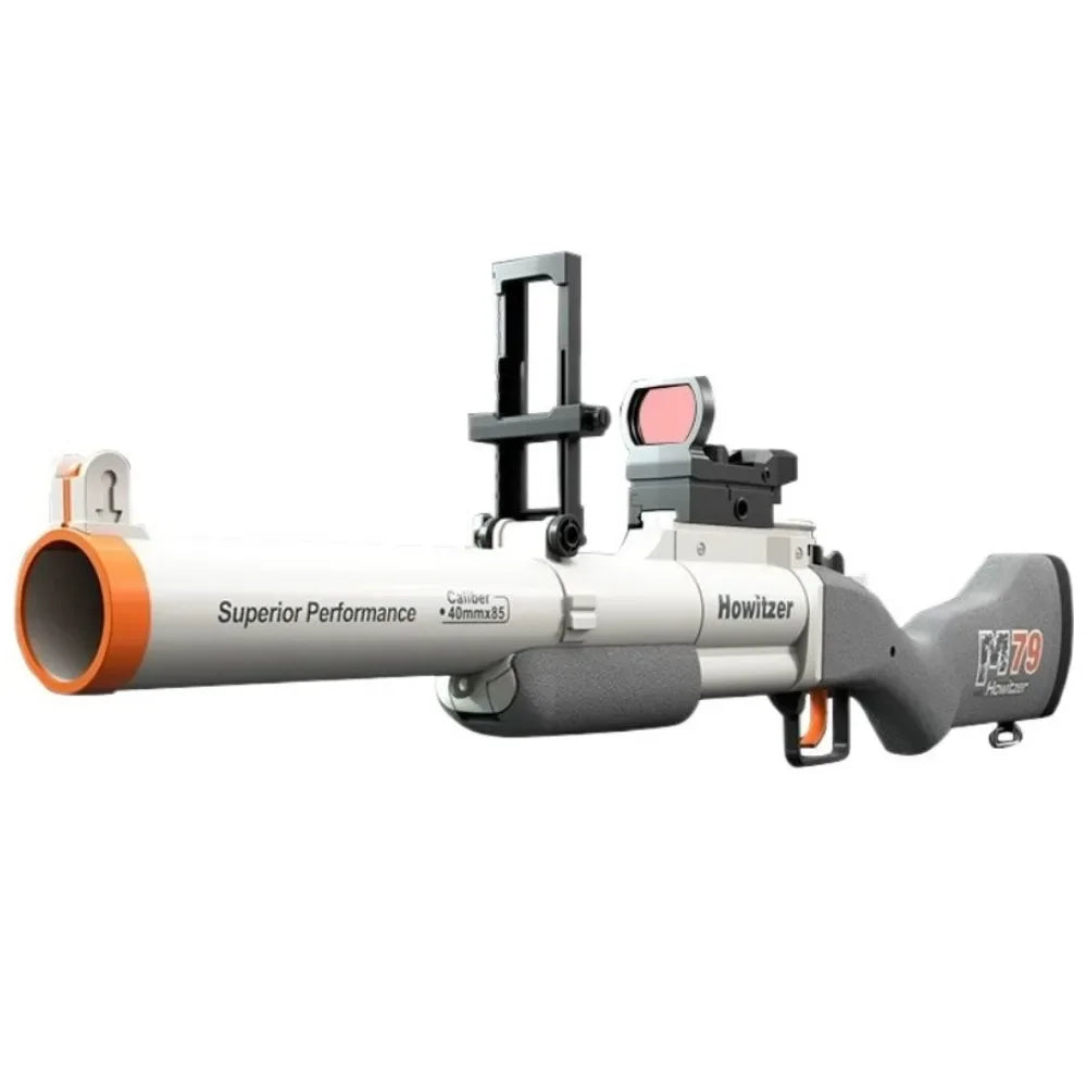 Pistola de juguete de bala suave M79, lanzador de Rifle, juego de disparos para regalos de Navidad y cumpleaños