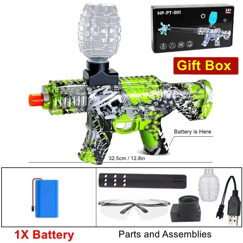 Pistola Eléctrica M416 Recargable para Fiestas al Aire Libre