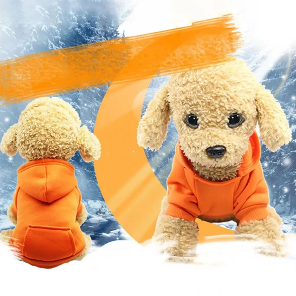 Buzo con Capucha para Perro - Abrigo de Algodón para Mascotas