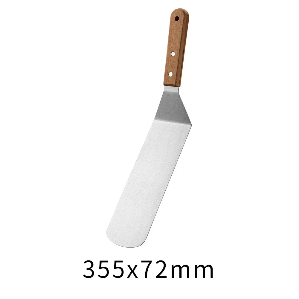 Espátula de Acero Inoxidable para Parrilla y Plancha