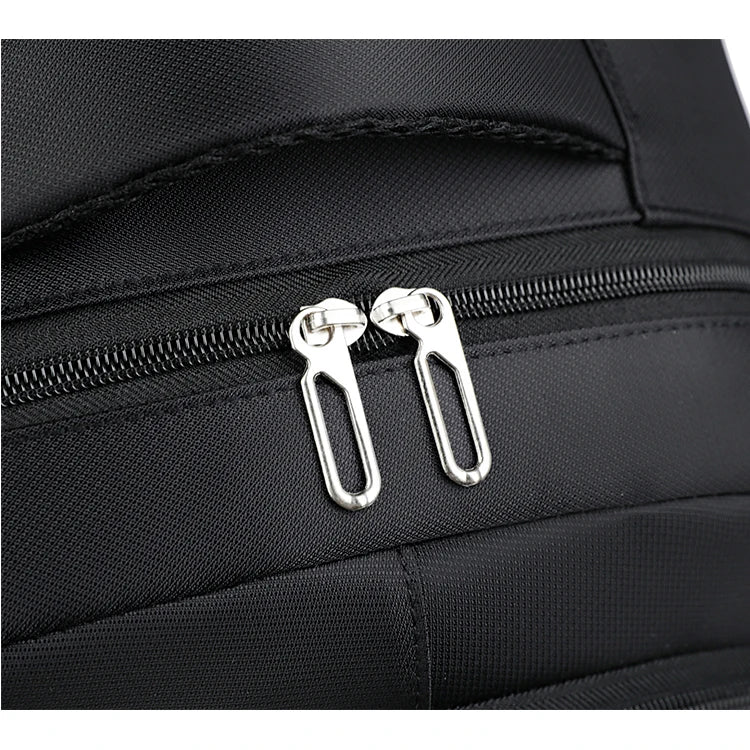 Mochila de gran capacidad - Hecha de tela resistente, con cierre de cremallera, adecuada para bolsas profesionales para portátiles, mochilas de viaje