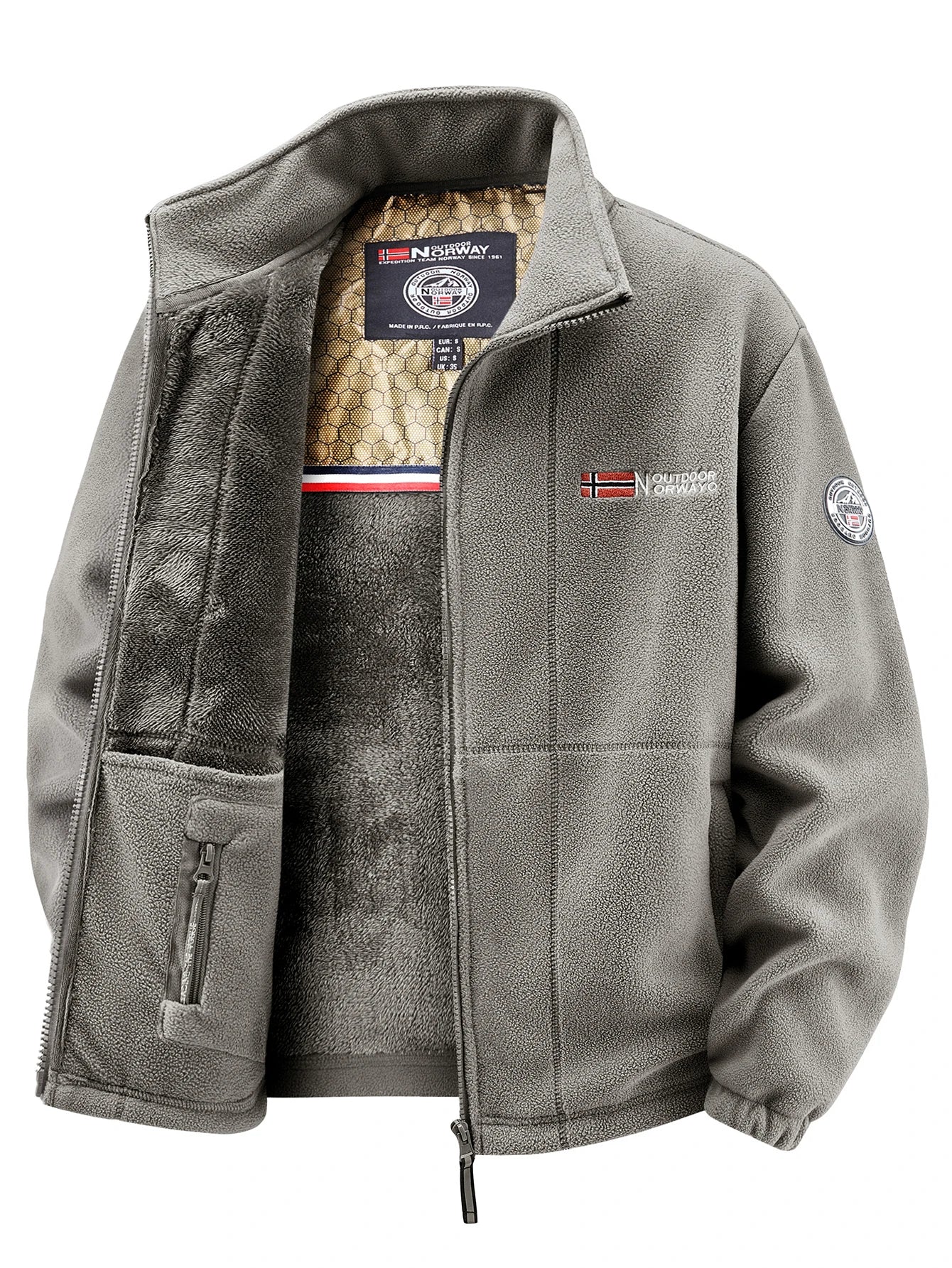 Chaqueta polar para hombre, suave y agradable para la piel, resistente al calor y al viento, adecuada para desplazamientos diarios, ocio en el hogar, caminar al aire libre, reuniones casuales con amigos, capas en otoño e inv