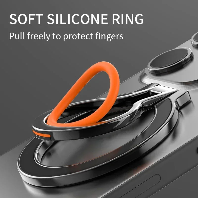 Soporte magnético para anillo de dedo para Magsafe 360 °   Soporte Giratorio para Teléfono, Compatible con iPhone 17, 16, 15, 14, 13, 12 Pro Max, Soporte de Escritorio