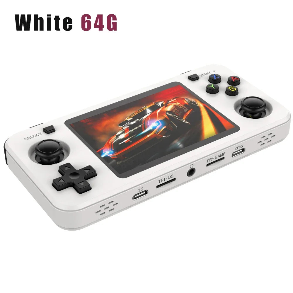 Consola de Juegos Retro Portátil R36H, Sistema Linux, Pantalla IPS 3.5 Pulgadas