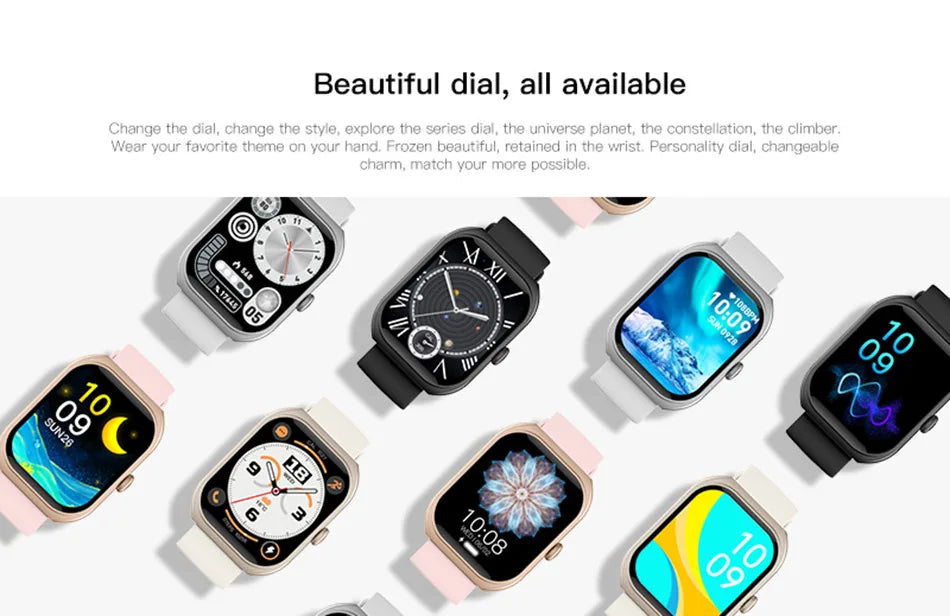 Reloj Inteligente Mujer Esferas Personalizables