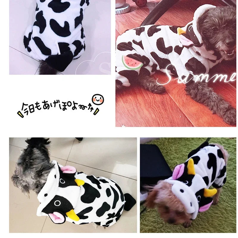 Suéter con Capucha para Perros y Gatos - Ropa Polar Cálida para Mascotas