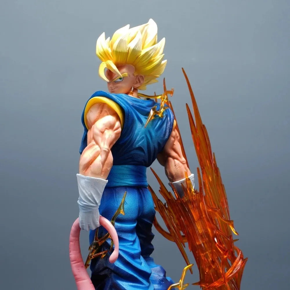 Figura de Anime Dragon Ball de 38 cm/14,96 pulgadas, Figura de Acción de Vegetto, Estatua de PVC, Adorno de Escritorio, Modelo Coleccionable, Juguetes, Regalos