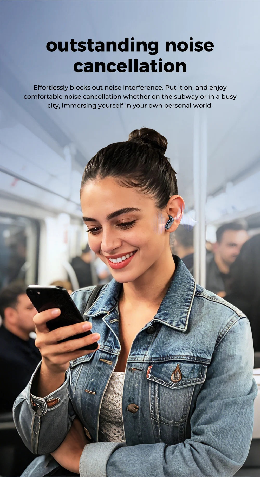 HTC NE68 Auriculares Traductor IA Bluetooth 6.0
