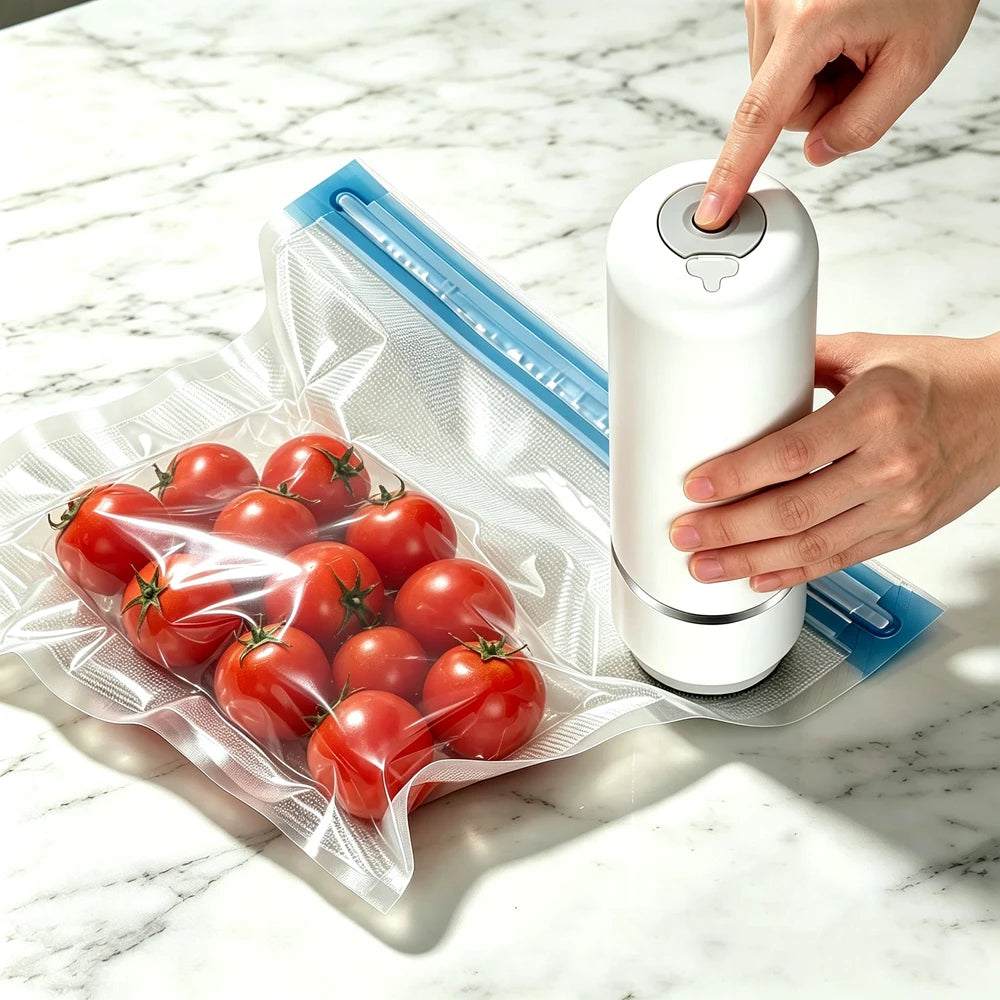 Bomba de vacío eléctrica para conservar alimentos frescos con fuerte succión