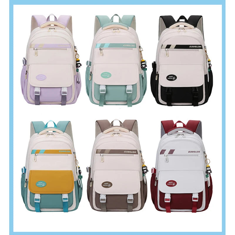 Mochila Escolar para Niños de Primaria y Adolescentes