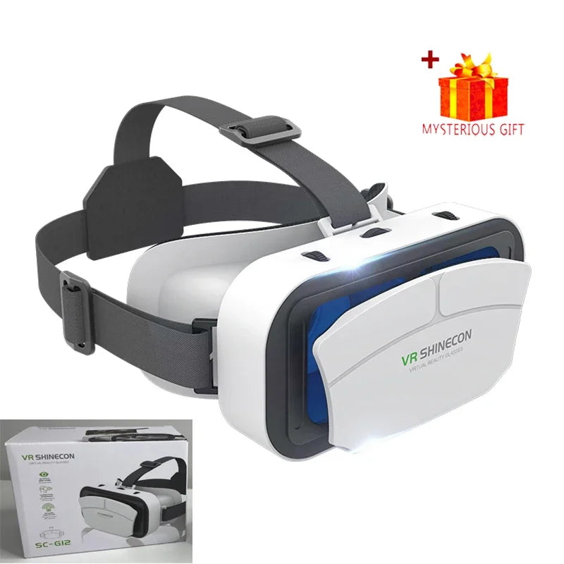 Shinecon Viar gafas de realidad Virtual VR auriculares dispositivo 3D casco gafas lentes para teléfono inteligente juego celular conjunto móvil