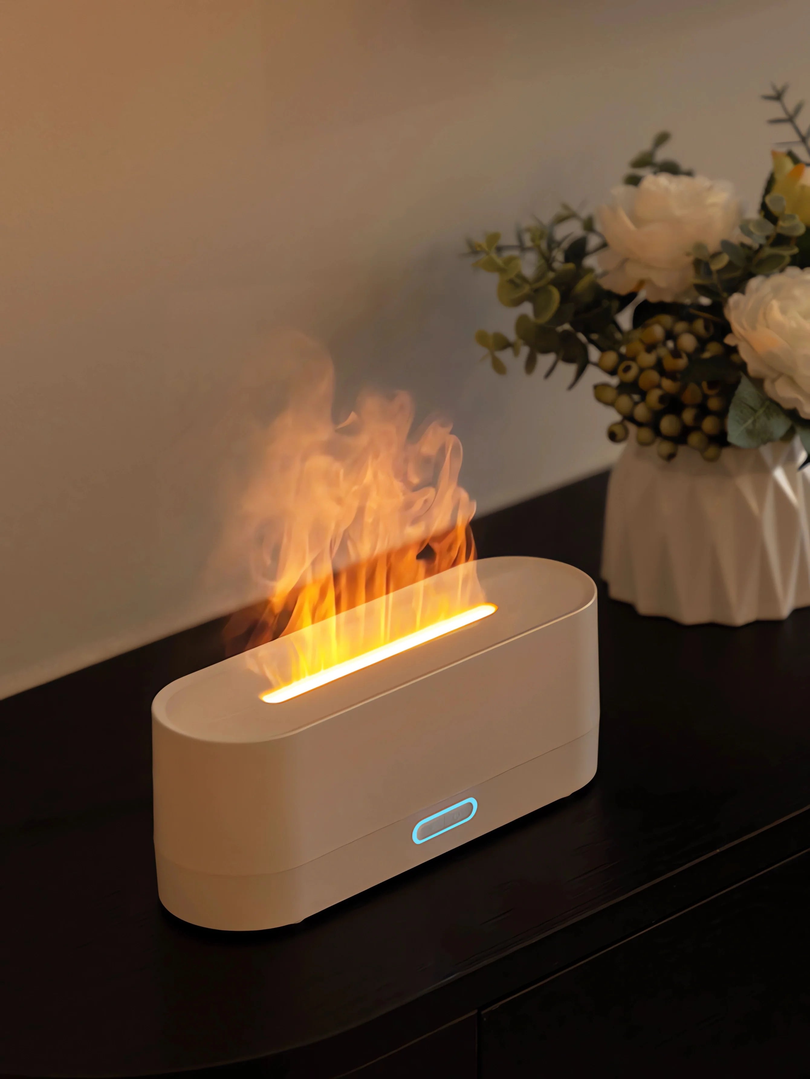 Humidificador Llama Simulada 160ml Ultrasónico