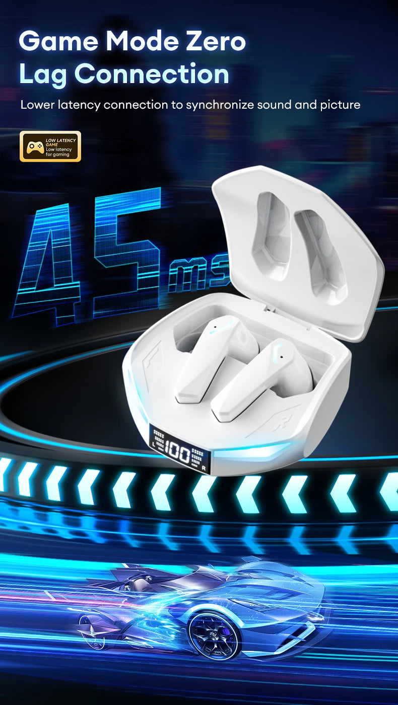 Auriculares Bluetooth 5.4 TWS Lenovo XT53 con ANC