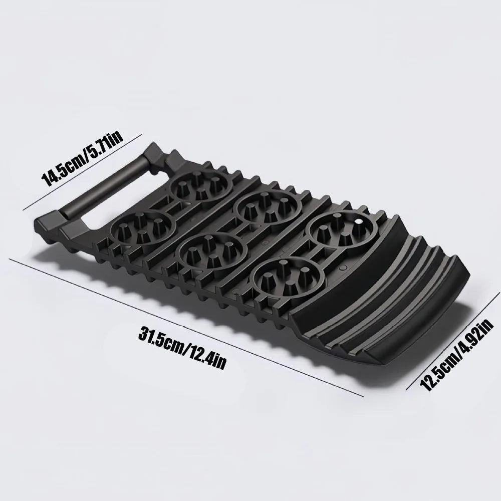 Tabla Antideslizante de Emergencia para Neumáticos de Coche, Placas de Recuperación, Tapete de Tracción, Cadenas para Nieve, Pala, Rampas, Almohadilla, Accesorios Todoterreno