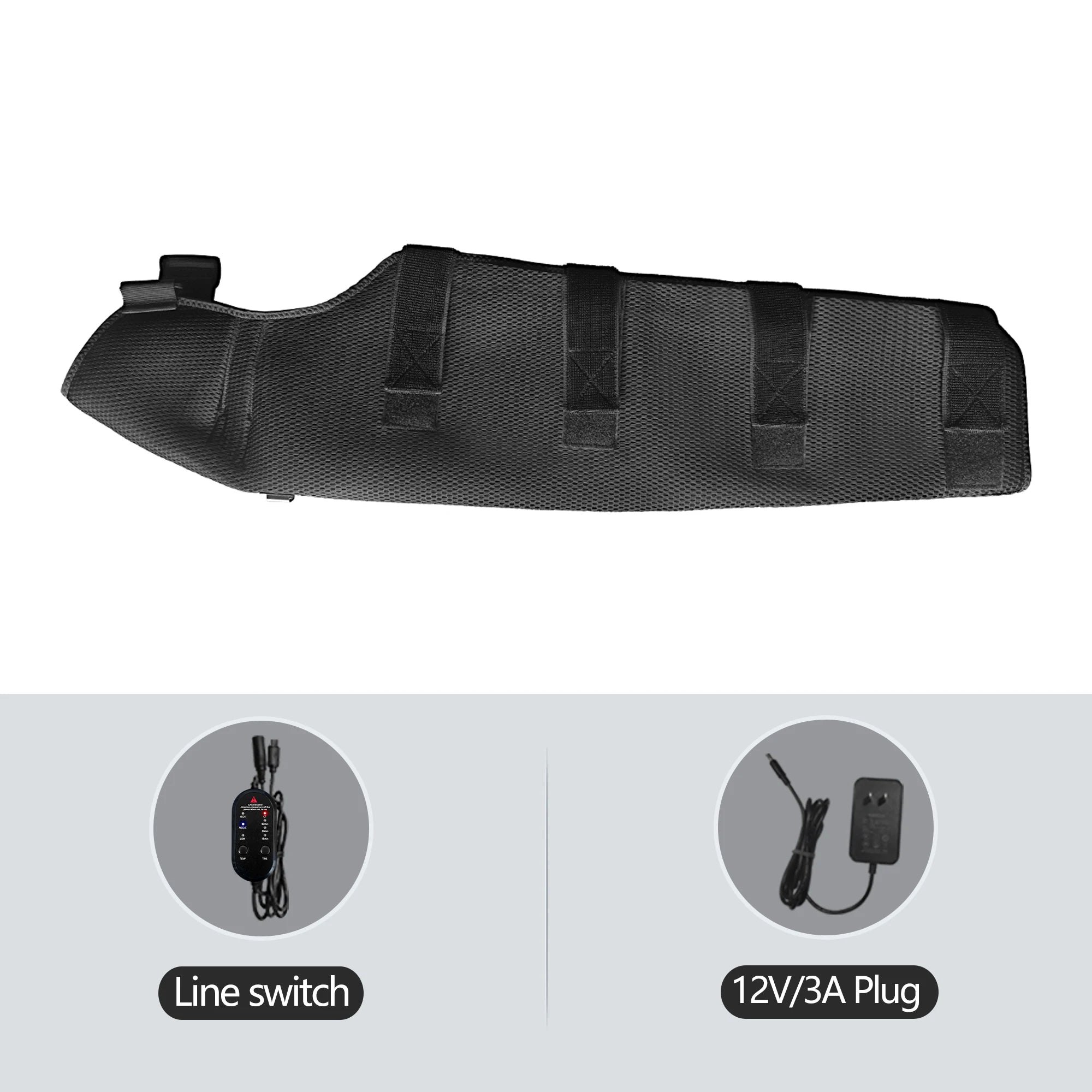 Almohadilla Térmica de Brazo con Masajeador Vibratorio para Alivio del Dolor
