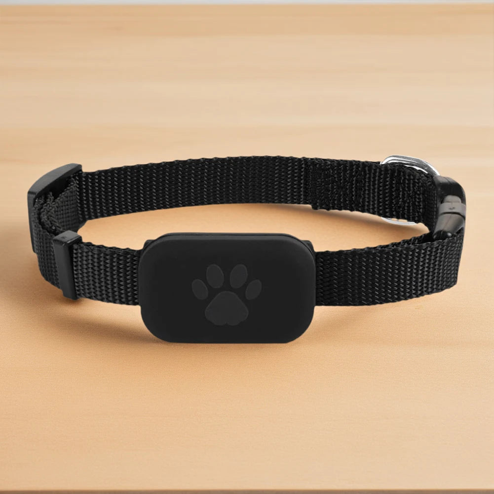 Rastreador GPS Bluetooth para mascotas, collar ajustable, localizador para perros y gatos, resistente al agua, antipérdida, dispositivo de seguimiento en tiempo real para iOS/Android