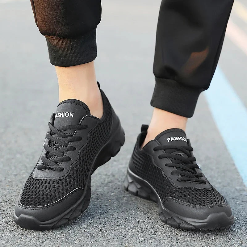 YRZL-Zapatillas deportivas transpirables para hombre, zapatos ligeros, a la moda, de talla grande 38-48