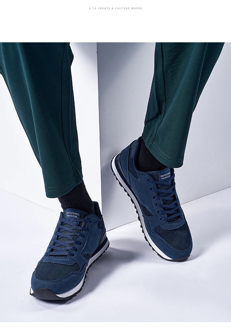 Nuevos zapatos transpirables para correr para hombre, zapatos deportivos flexibles a la moda para parejas, zapatillas antideslizantes para hombre, tenis ligeros para exteriores 40-46