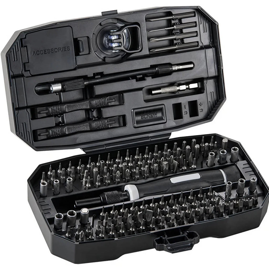 Juego de destornilladores de precisión para ordenador portátil, Kit de reparación profesional 152/25 en 1, T5, T6, Torx