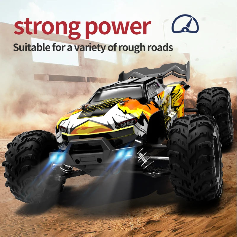 Coche RC 1:16 de Alta Velocidad, Monster Truck Todoterreno 4WD