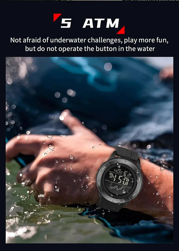 Reloj Deportivo Digital SANDA con Correa de Nailon y Alarma
