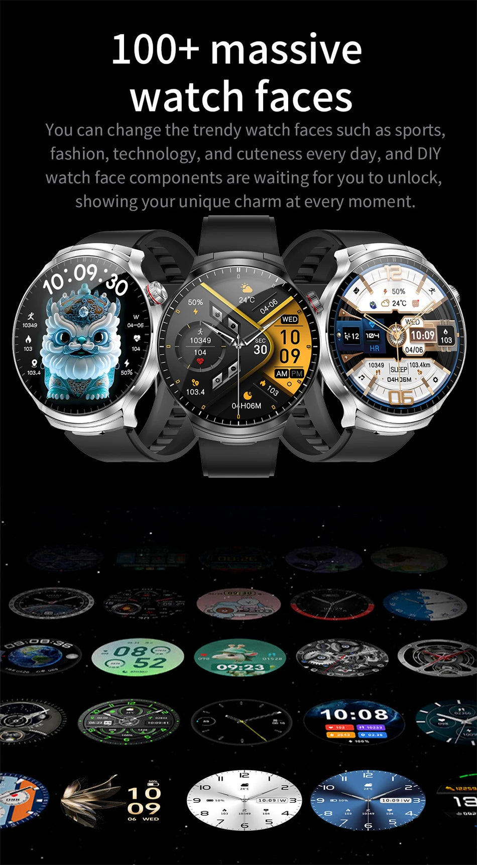 Smartwatch LIGE TWS 2 en 1 con auriculares Bluetooth y monitor cardíaco