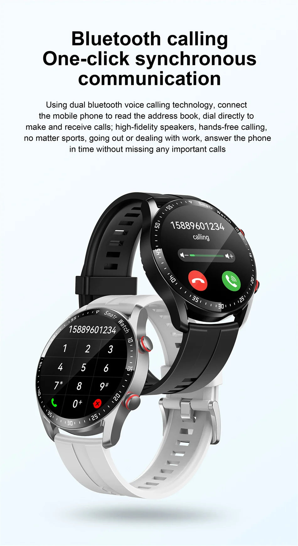 Reloj inteligente deportivo ECG + PPG para hombre, pulsera con llamadas, Bluetooth, láser, presión arterial, resistente al agua + caja