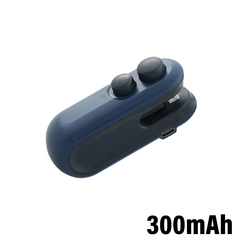 Sellador de Bolsas Portátil Recargable USB