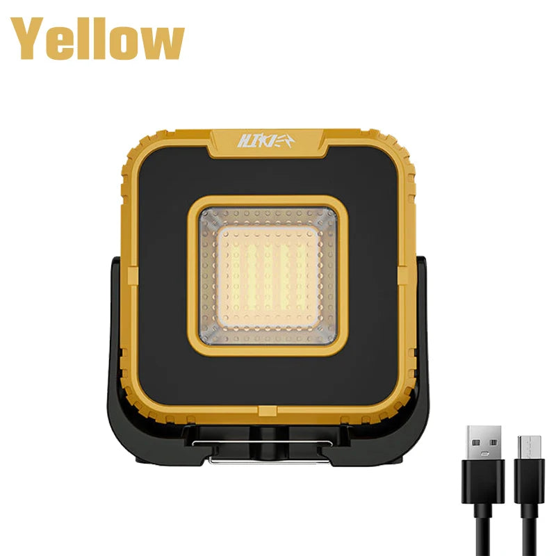 Foco LED Portátil Recargable para Exteriores