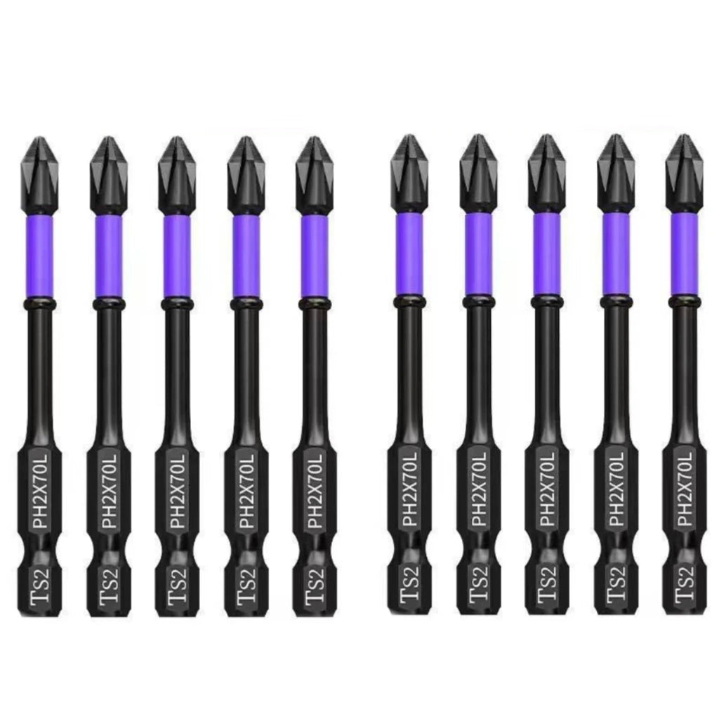 Set de Brocas PH2 de Impacto Magnéticas 5-60 Piezas