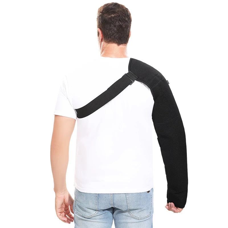 Almohadilla Térmica de Brazo con Masajeador Vibratorio para Alivio del Dolor