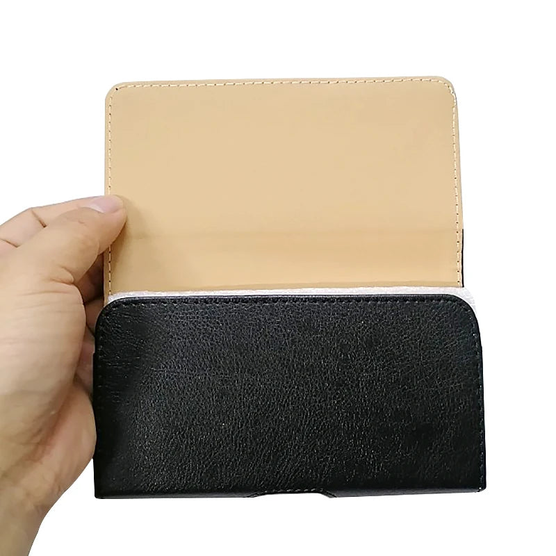 Funda Universal con Clip para Cinturón, Cuero, 4.7-6.5 Pulgadas