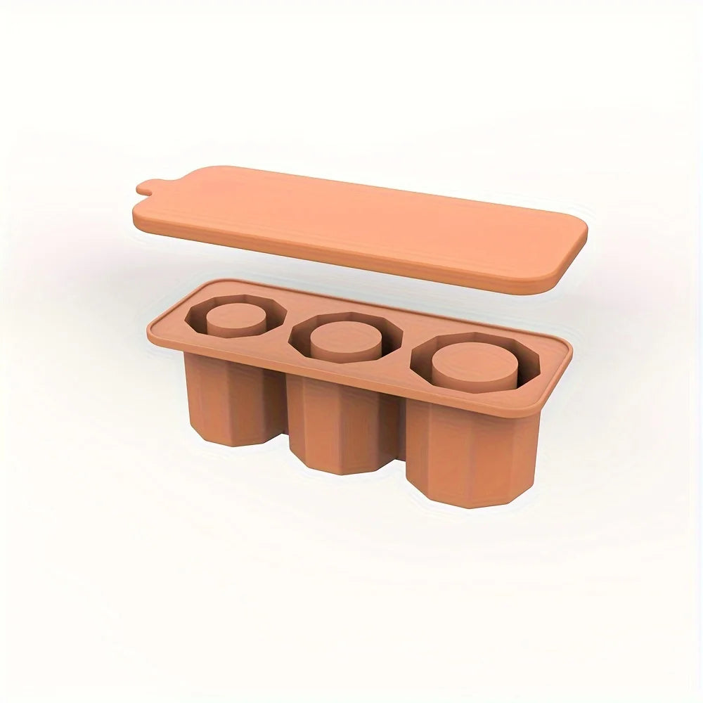 Bandeja de silicona para hielo grado alimenticio sin BPA