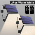 Luz Solar LED 400 con Sensor de Movimiento para Exterior