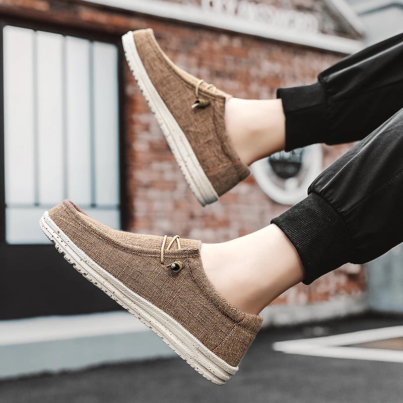 Mocasines de Lona para Hombre | Livianos y Transpirables