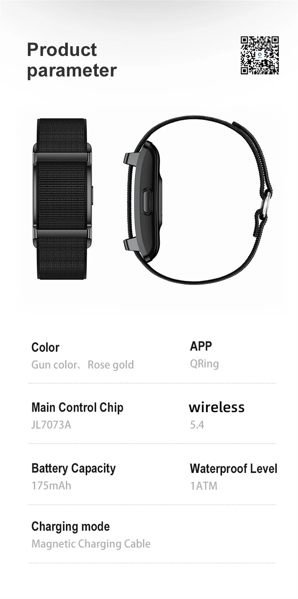 Pulsera Inteligente LIGE para Parejas Deportiva