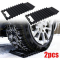 1/2 Piezas de Alfombrillas Antideslizantes para Autos, para Recuperación Todoterreno, para Arena, Barro, Nieve, para Desatascar Autos en Nieve, Hielo, Barro y Arena