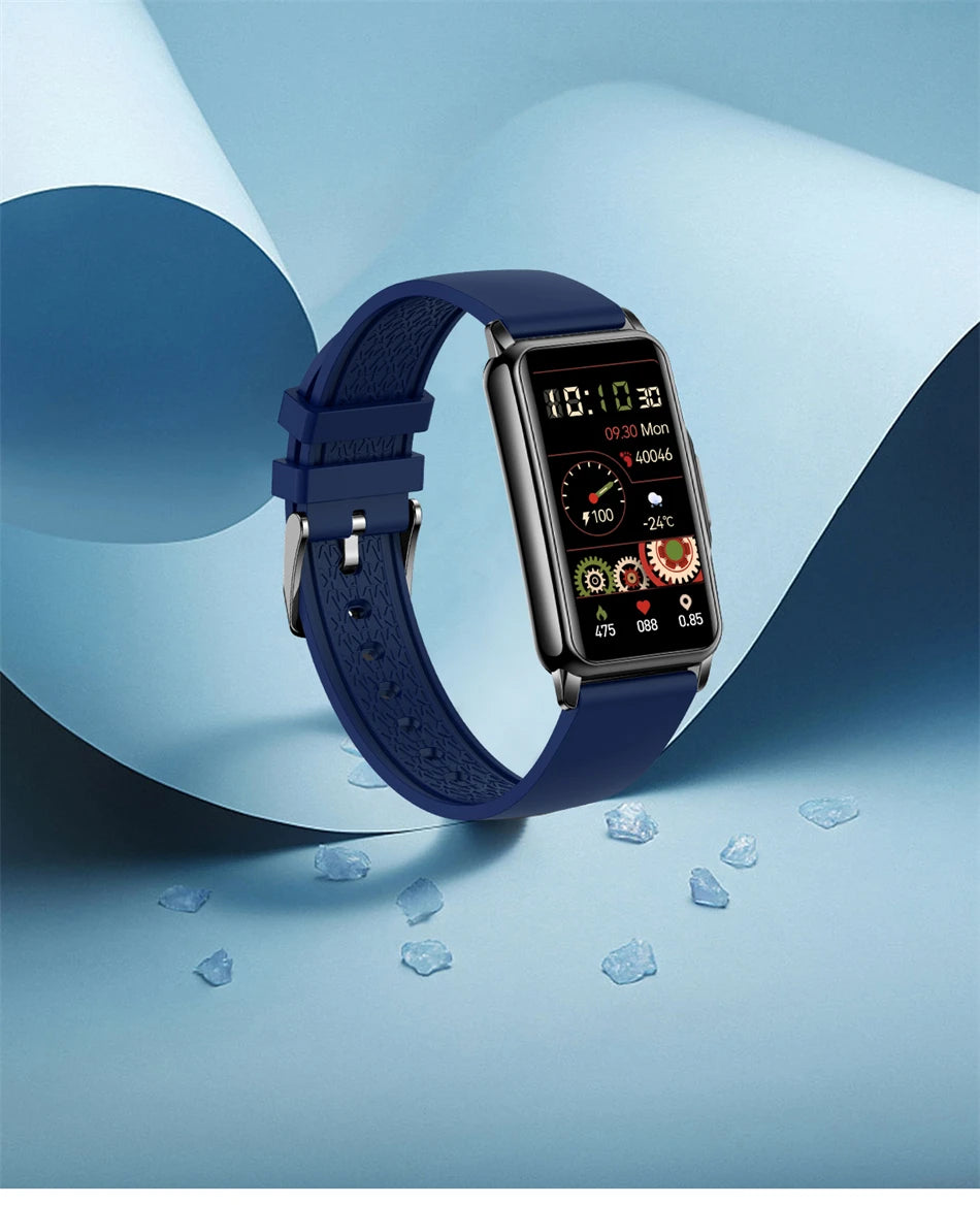 Smartwatch deportivo con frecuencia cardíaca 1,47" para mujer y hombre